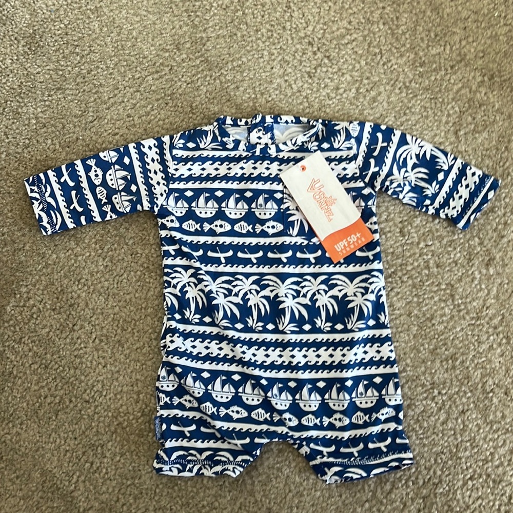 UV Skinz UPF 50+ sun wear 3/6M - brand new, tags still on!